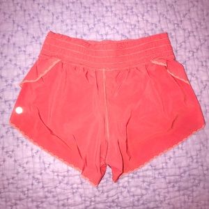 Pink Lululemon Athletic Shorts